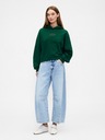 GAP Crop mikina s logem Gap