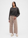 GAP Oversize crop mikina Heavyweight GAP