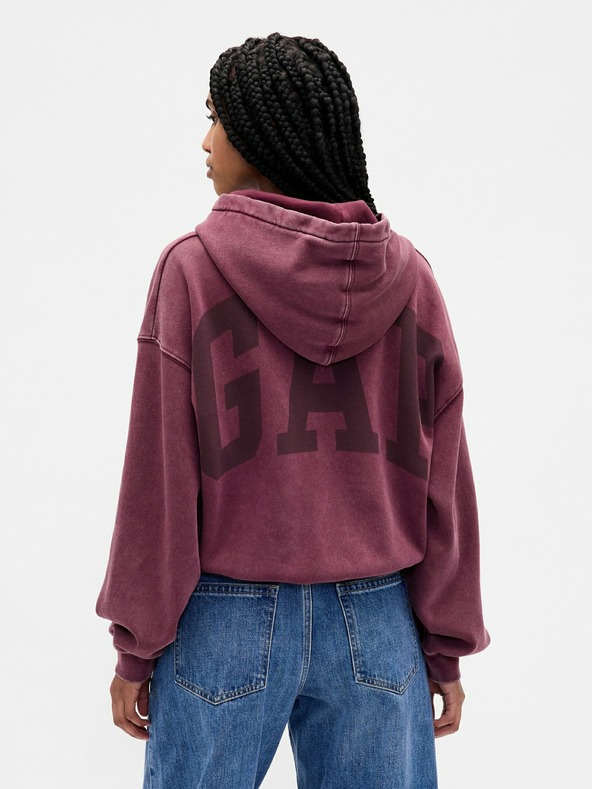 GAP Mikina s kapucí Logo Cropped GAP