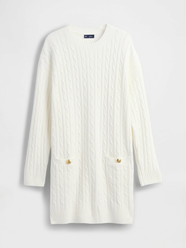 GAP Svetrové mini šaty CashSoft GAP