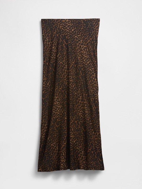 GAP Saténová maxi sukně GAP