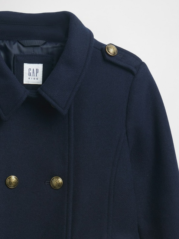 GAP Dětský vlněný kabát GAP
