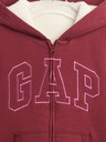 GAP Dětská zateplená mikina Logo Fleece GAP