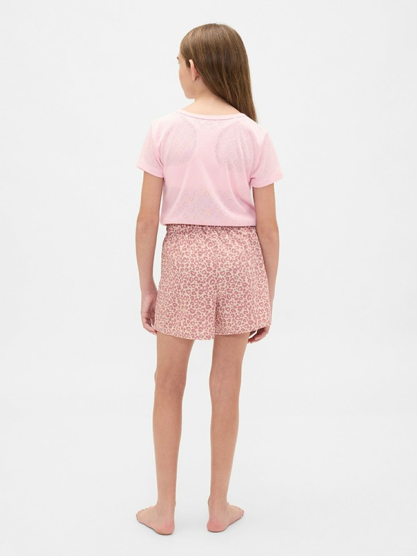 GAP Dětské pyžamové flanelové kraťasy GAP