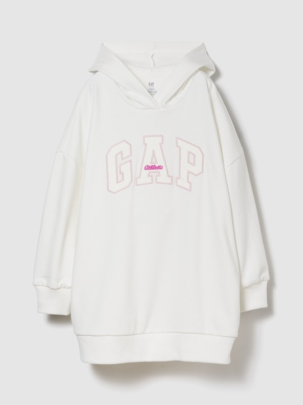 GAP Dětské mikinové oversize šaty VintageSoft GAP