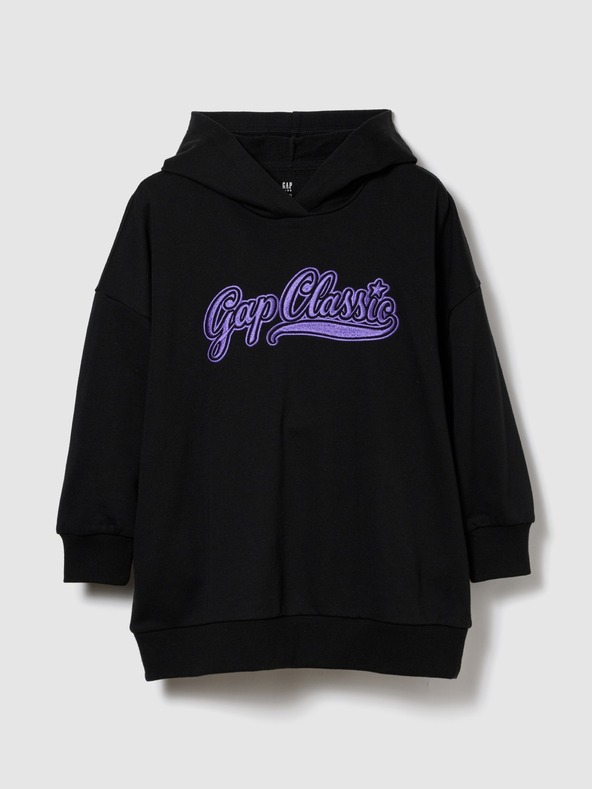 GAP Dětské mikinové oversize šaty VintageSoft GAP