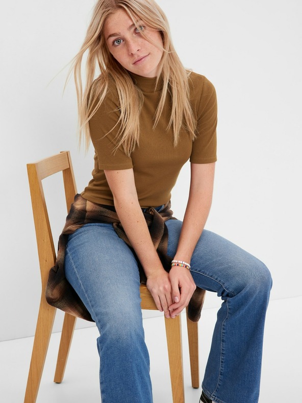 GAP Dětský žebrovaný rolák GAP