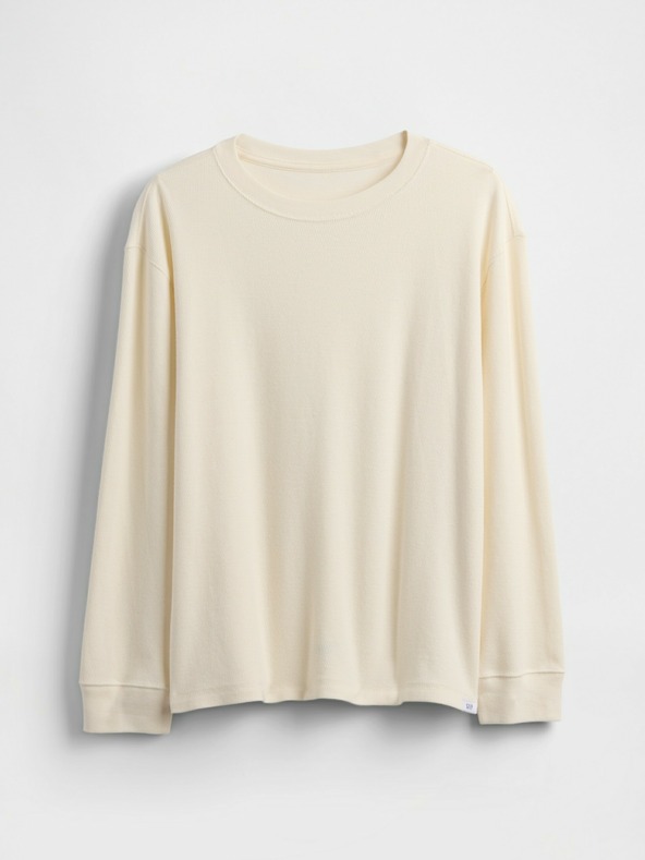 GAP Dětské tričko s vaflovým vzorem GAP