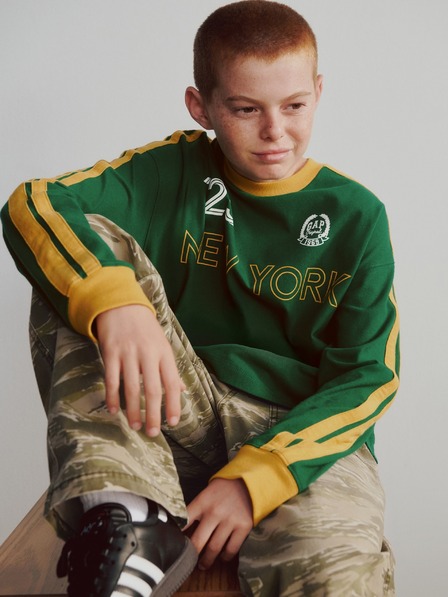 GAP Dětské oversize tričko GAP