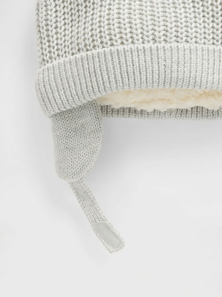 GAP Baby zateplená sherpa čepice Unisex GAP