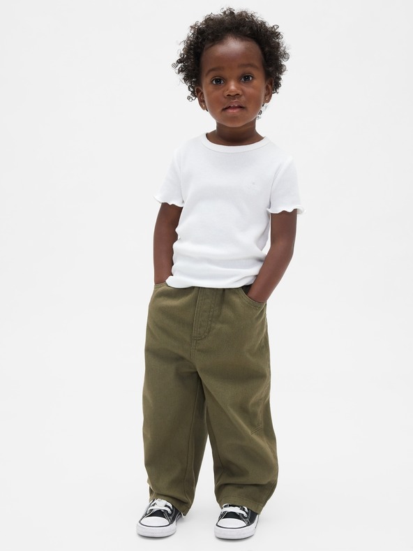 GAP Baby kalhoty Barrel Unisex GAP