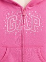 GAP Baby zateplená mikina Logo Sherpa GAP
