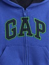 GAP Baby zateplená mikina Logo Sherpa GAP