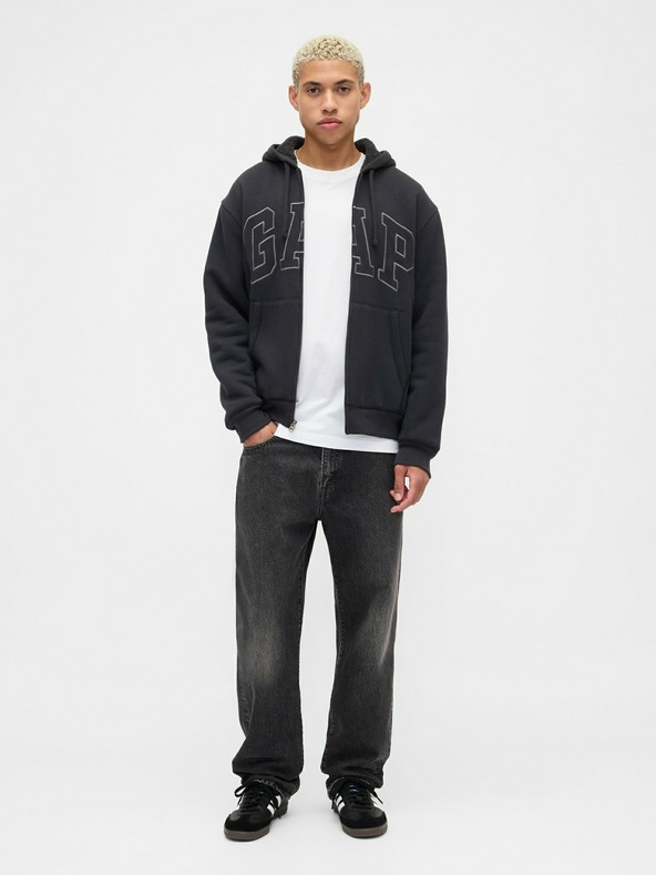 GAP Zateplená mikina s logem GAP