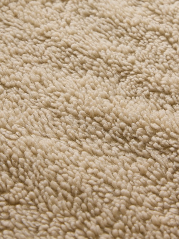 GAP Džínová oversize sherpa mikina GAP