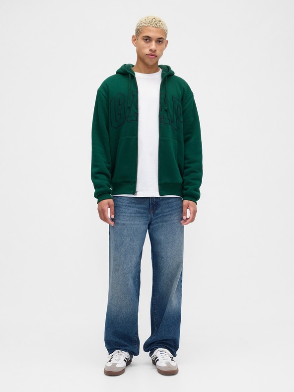 GAP Zateplená mikina s logem GAP