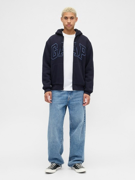 GAP Zateplená mikina s logem GAP