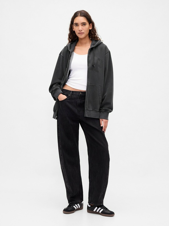 GAP Mikina s logem VintageSoft GAP