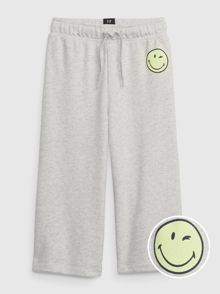 GAP Baby tepláky Gap × SmileyWorld® GAP