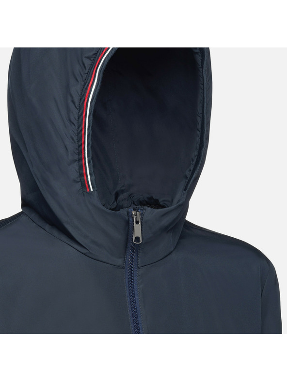 Geox Tmavě modrá pánská bunda Geox Jharrod