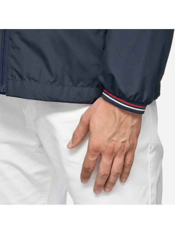 Geox Tmavě modrá pánská bunda Geox Jharrod