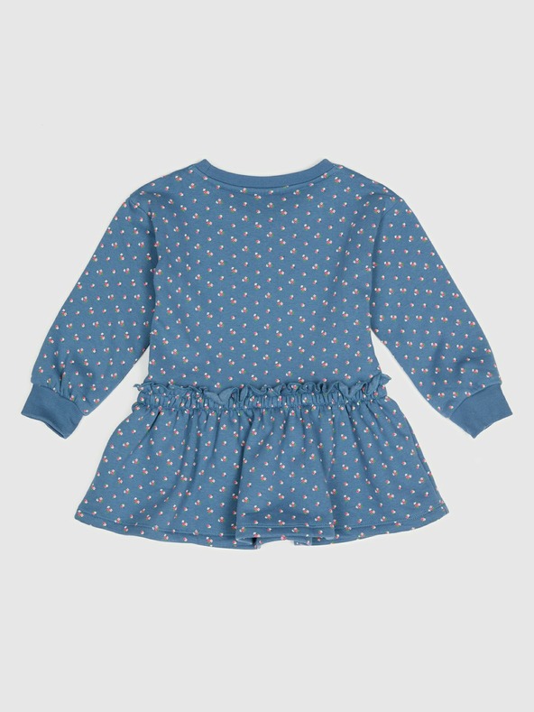 GAP Baby mikinové šaty s logem GAP