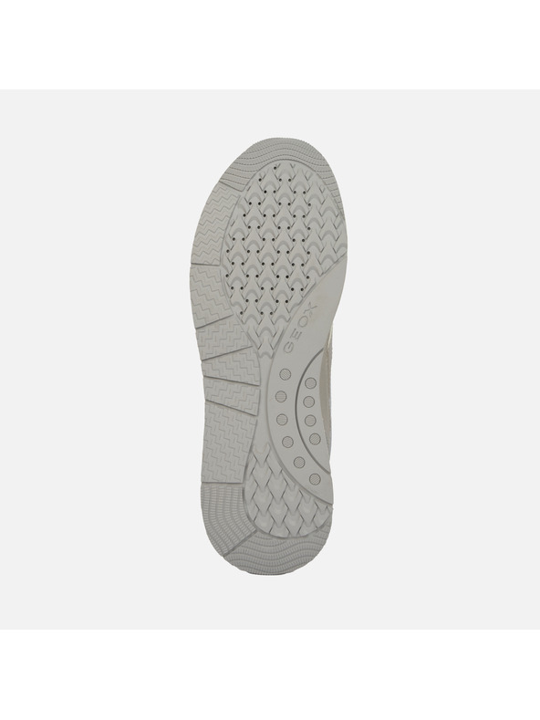 Geox Stříbrné dámské tenisky Geox Bulmya