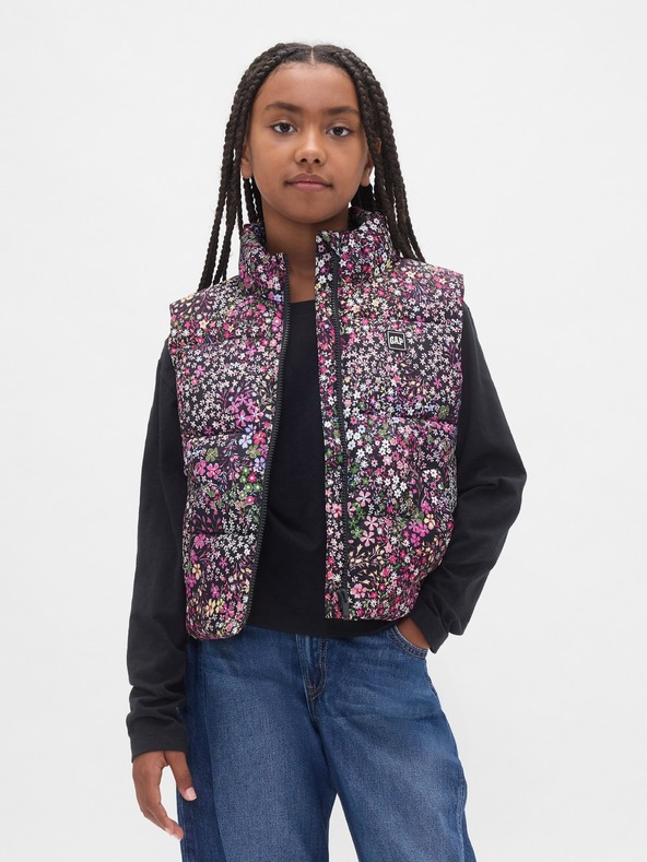 GAP Dětská prošívaná nepromokavá vesta ColdControl GAP