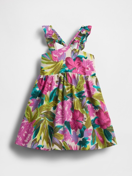 GAP Baby lněné šaty GAP