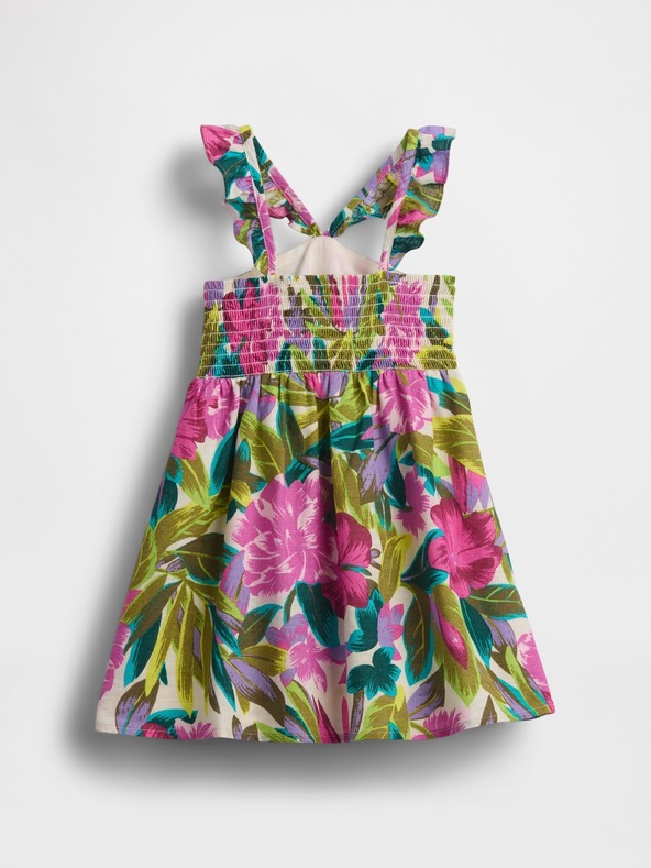 GAP Baby lněné šaty GAP