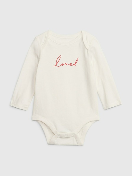 GAP Baby body z organické bavlny GAP