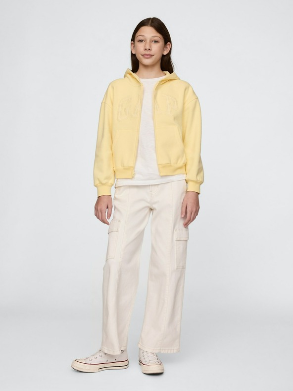 GAP Dětská oversize mikina s logem Gap