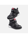 Geox Černé chlapecké tenisky Geox Grayjay
