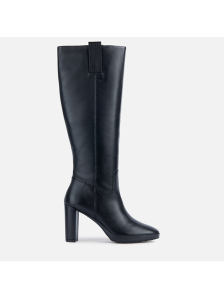 Geox Černé dámské kozačky Geox Walk Pleasure 85