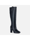 Geox Černé dámské kozačky Geox Walk Pleasure 85