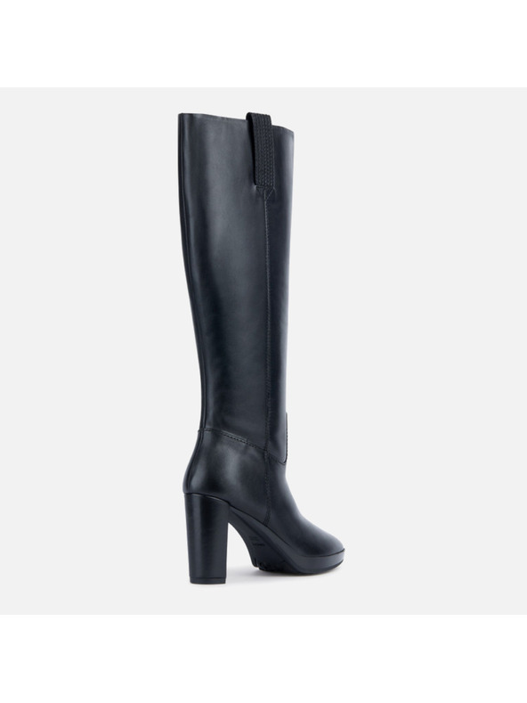 Geox Černé dámské kozačky Geox Walk Pleasure 85