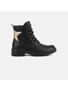 Geox Černá dívčí kotníková obuv Geox Casey