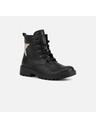 Geox Černá dívčí kotníková obuv Geox Casey