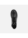 Geox Černá dívčí kotníková obuv Geox Casey