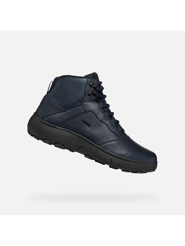Geox Tmavě modrá pánská kotníková obuv Geox Nebula + Grip AB