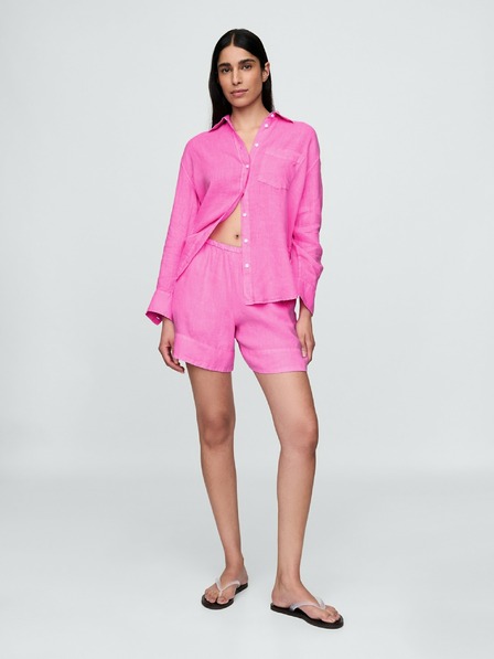 GAP Lněná oversize košile Big Shirt GAP