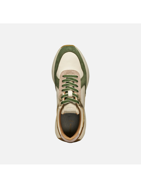 Geox Krémové dámské tenisky Geox Amabel