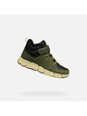 Geox Khaki chlapecká kotníková obuv Geox Flexyper B ABX