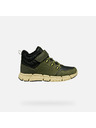Geox Khaki chlapecká kotníková obuv Geox Flexyper B ABX