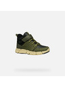 Geox Khaki chlapecká kotníková obuv Geox Flexyper B ABX