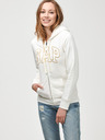 GAP Mikina GAP logo sherpa zip