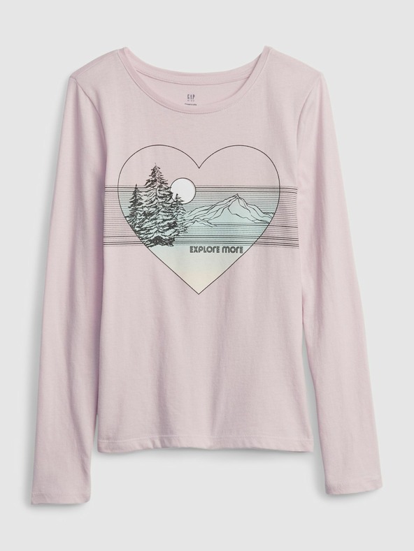 GAP Dětské tričko z organické bavlny GAP