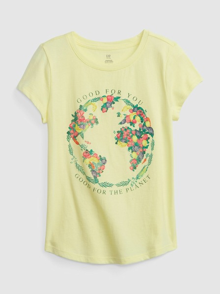 GAP Dětské tričko z organické bavlny GAP