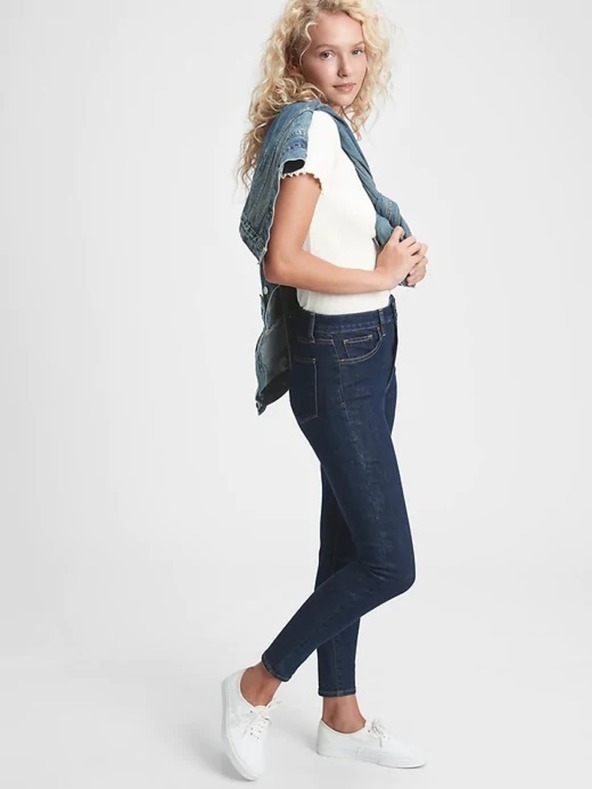 GAP Džíny universal jeggings high rise GAP