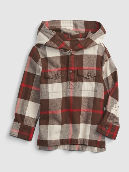 GAP Dětská svrchní flanelová košile GAP